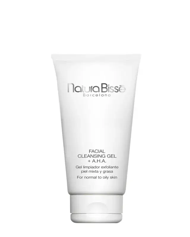 Natura Bisse Facial Cleansing Gel + AHA's, 7 oz.