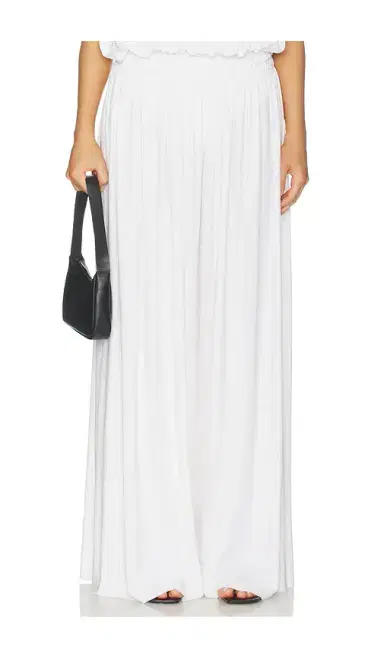 Norma Kamali Wide Leg Peasant Pant | Thumbnail 1 Norma Kamali Wide Leg Peasant Pant | Thumbnail 1