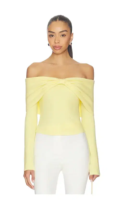 MAJORELLE Emma Off The Shoulder Sweater