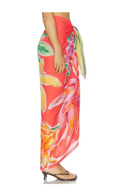 Seafolly Hothouse Floral Sarong | Thumbnail 2 Seafolly Hothouse Floral Sarong | Thumbnail 2