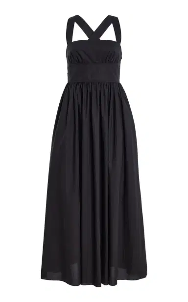 Matteau Crossback Cotton Midi Dress | Thumbnail 6