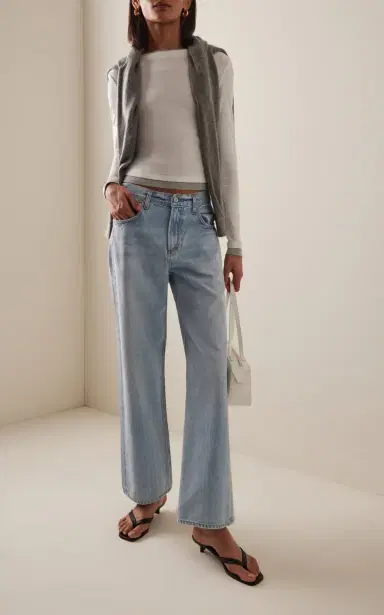 Citizens of Humanity Lindz Easy Straight-Leg Jeans | Thumbnail 2