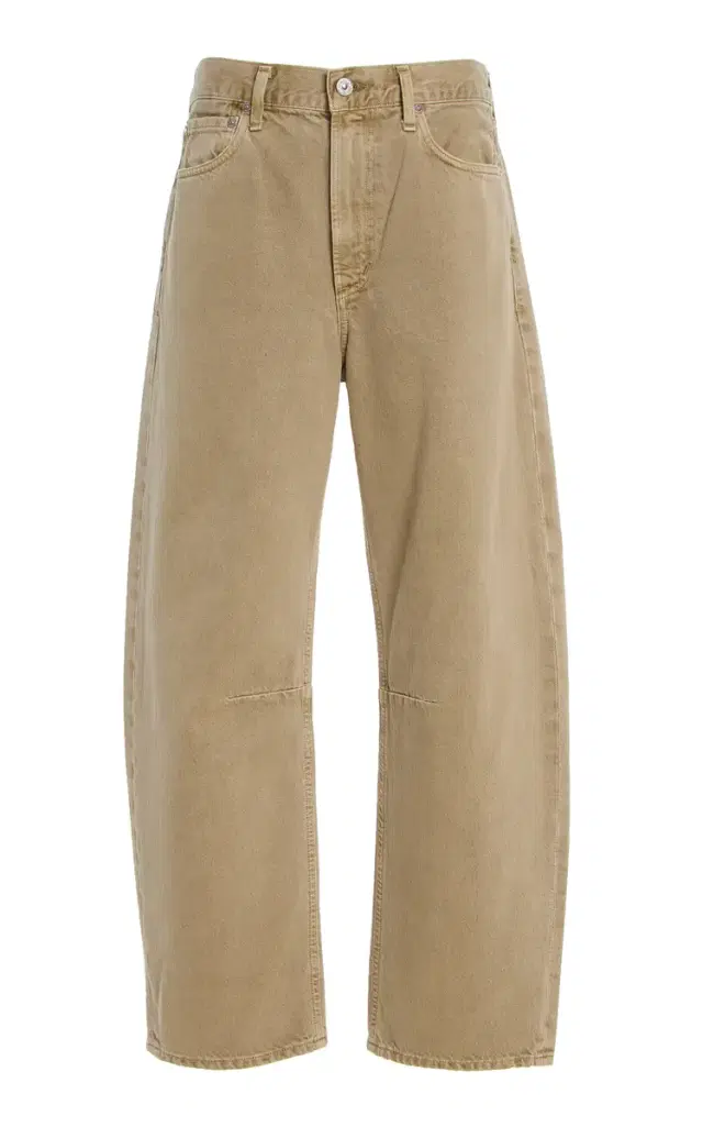 Citizens of Humanity Miro Stretch High-Rise Barrel-Leg Jeans