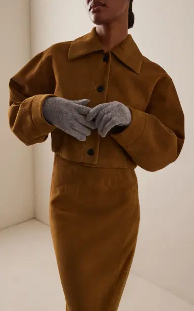 Comme Si The Short Cashmere Gloves | Thumbnail 2 Comme Si The Short Cashmere Gloves | Thumbnail 2