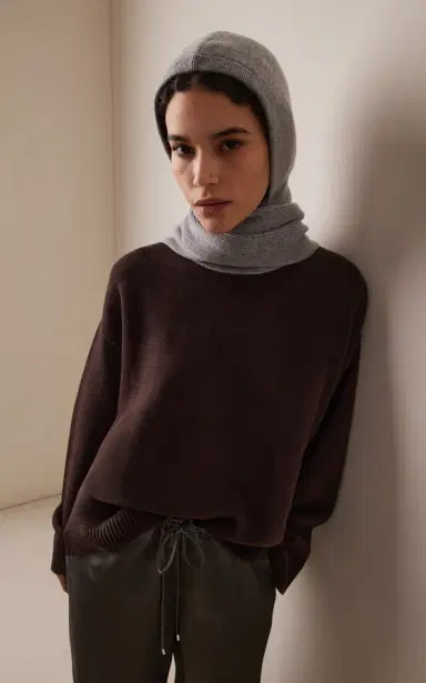 Comme Si The Cashmere Hooded Scarf | Thumbnail 2