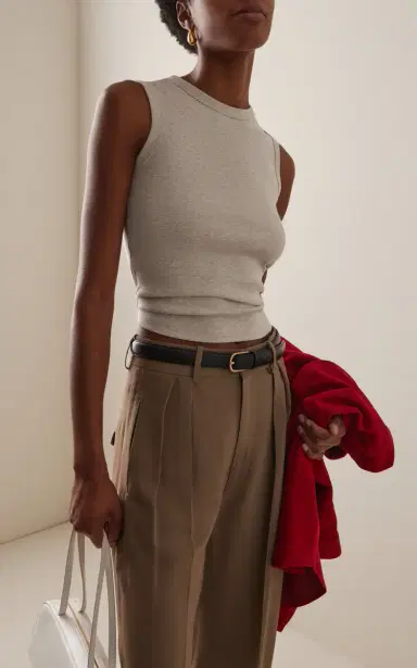 FLORE FLORE Esmé Cotton Tank Top | Thumbnail 2 FLORE FLORE Esmé Cotton Tank Top | Thumbnail 2