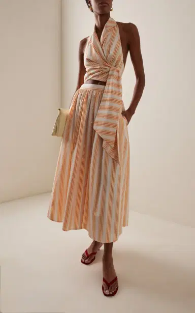 Rosie Assoulin Wrapped Up Halter Top | Thumbnail 3 Rosie Assoulin Wrapped Up Halter Top | Thumbnail 3