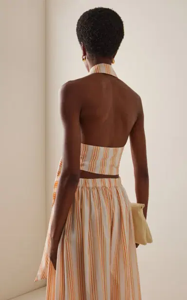 Rosie Assoulin Wrapped Up Halter Top | Thumbnail 4 Rosie Assoulin Wrapped Up Halter Top | Thumbnail 4
