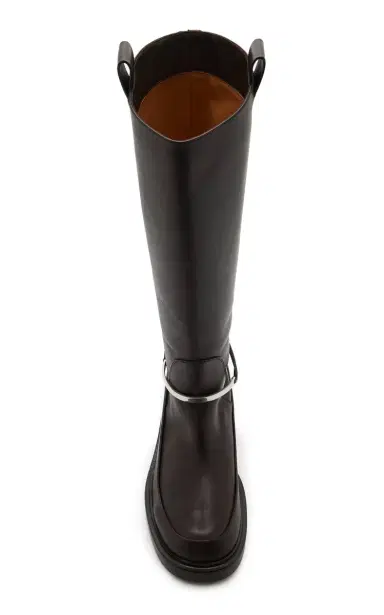 Tod's Leather Knee Boots | Thumbnail 3 Tod's Leather Knee Boots | Thumbnail 3