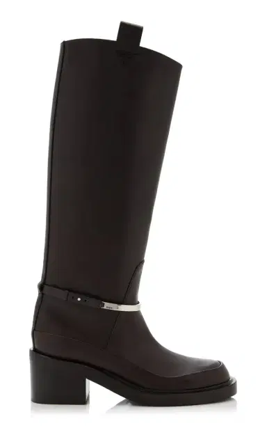 Tod's Leather Knee Boots | Thumbnail 1 Tod's Leather Knee Boots | Thumbnail 1