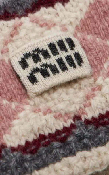 Miu Miu Cashmere-Wool Headband | Thumbnail 4 Miu Miu Cashmere-Wool Headband | Thumbnail 4