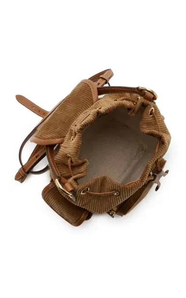 Miu Miu Small Corduroy Backpack | Thumbnail 5 Miu Miu Small Corduroy Backpack | Thumbnail 5