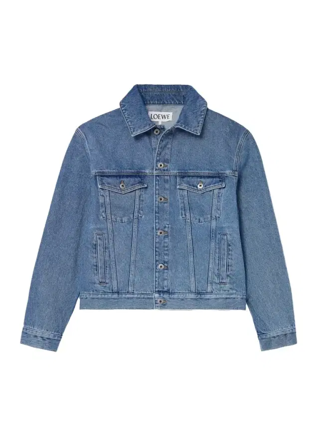 Loewe Anagram Embroidered Denim Jacket - Men