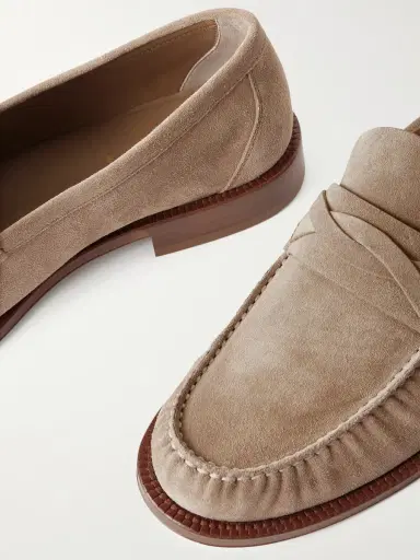 Brunello Cucinelli Flex Suede Loafers - Men | Thumbnail 5 Brunello Cucinelli Flex Suede Loafers - Men | Thumbnail 5