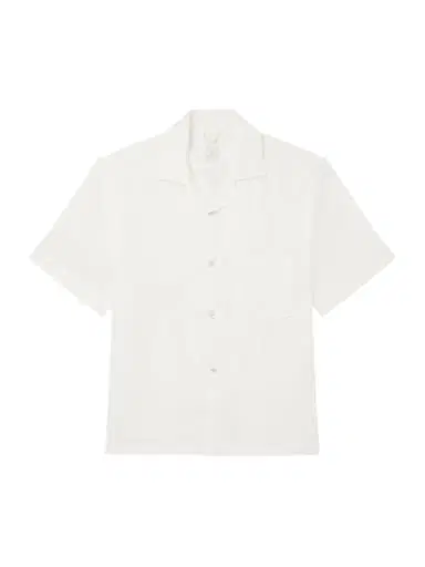 ELEVENTY Camp-Collar Linen Shirt - Men | Thumbnail 1