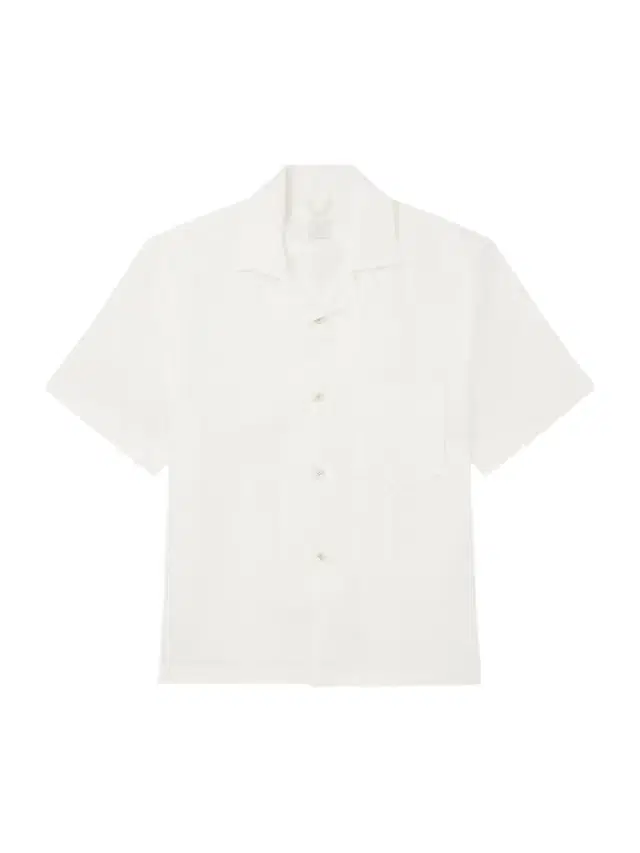 Camp-Collar Linen Shirt - Men