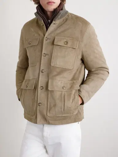 Valstar Brera Padded Suede Field Jacket - Men | Thumbnail 3 Valstar Brera Padded Suede Field Jacket - Men | Thumbnail 3