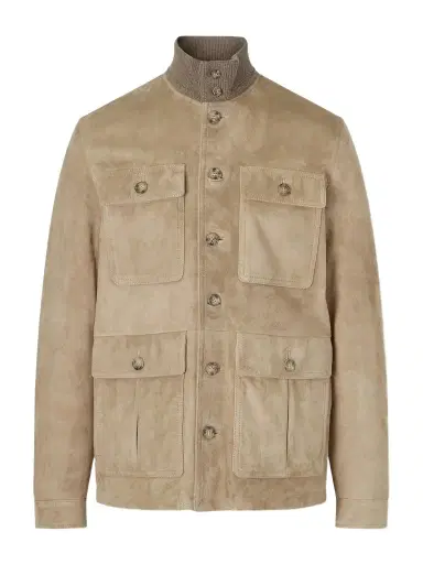 Valstar Brera Padded Suede Field Jacket - Men | Thumbnail 1 Valstar Brera Padded Suede Field Jacket - Men | Thumbnail 1