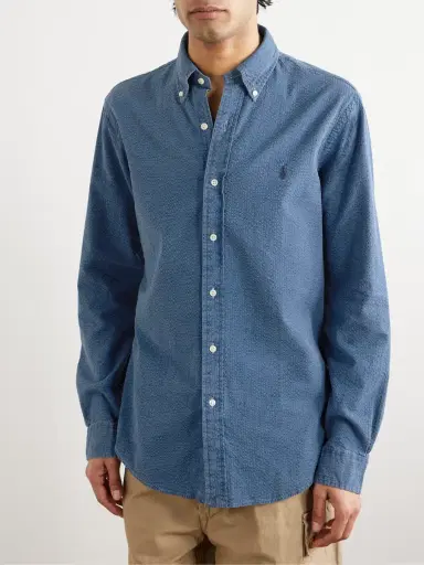 Polo Ralph Lauren Cotton-Seersucker Shirt - Men | Thumbnail 3