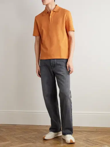 Loewe Slim-Fit Logo-Embroidered Cotton-Piqué Polo Shirt - Men | Thumbnail 2 Loewe Slim-Fit Logo-Embroidered Cotton-Piqué Polo Shirt - Men | Thumbnail 2