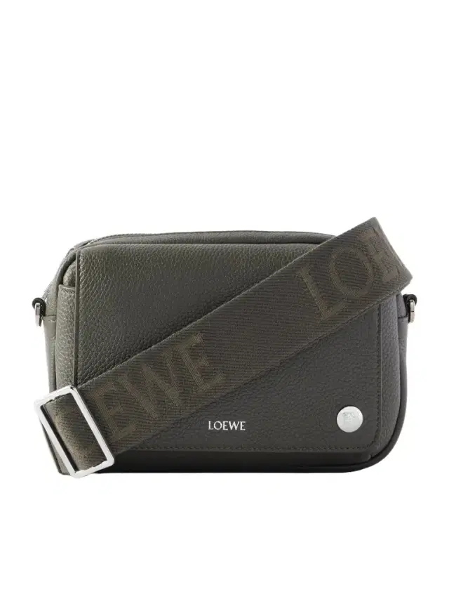 Pebble Full-Grain Leather Messenger Bag - Men