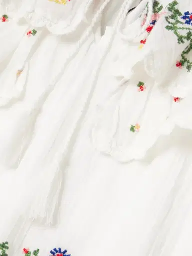 Rixo Leilani Tiered Embroidered Cotton-voile Mini Dress | Thumbnail 4 Rixo Leilani Tiered Embroidered Cotton-voile Mini Dress | Thumbnail 4