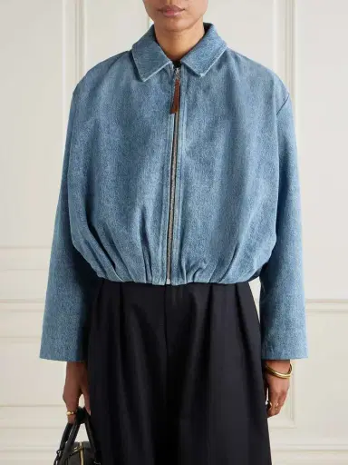 Loewe Draped Denim Jacket | Thumbnail 3