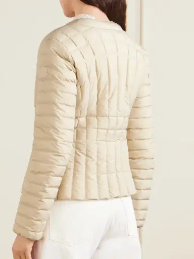 Moncler Menthe Appliquéd Padded Quilted Shell Down Jacket | Thumbnail 3