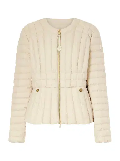 Moncler Menthe Appliquéd Padded Quilted Shell Down Jacket | Thumbnail 1