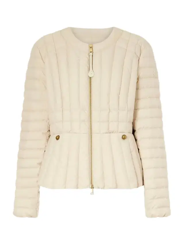 Menthe Appliquéd Padded Quilted Shell Down Jacket