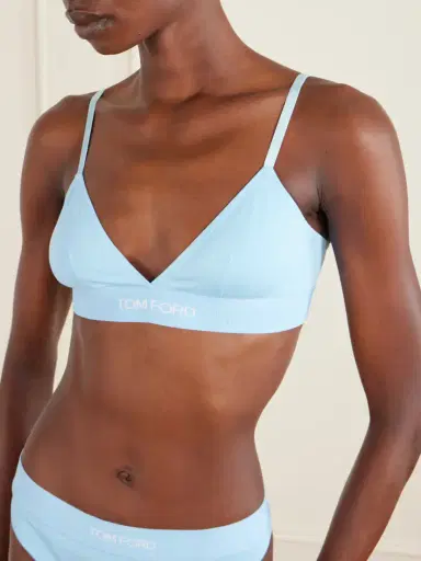 Tom Ford Stretch-modal Jersey Soft-cup Triangle Bra | Thumbnail 4 Tom Ford Stretch-modal Jersey Soft-cup Triangle Bra | Thumbnail 4