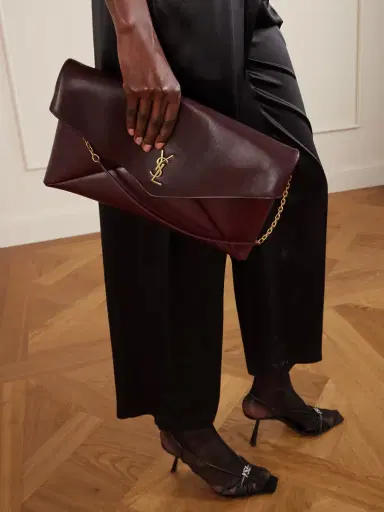 Saint Laurent Cassandre Xxl Leather Shoulder Bag | Thumbnail 2 Saint Laurent Cassandre Xxl Leather Shoulder Bag | Thumbnail 2