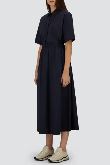 HERNO Short Sleeve Stretch Dress | Thumbnail 4