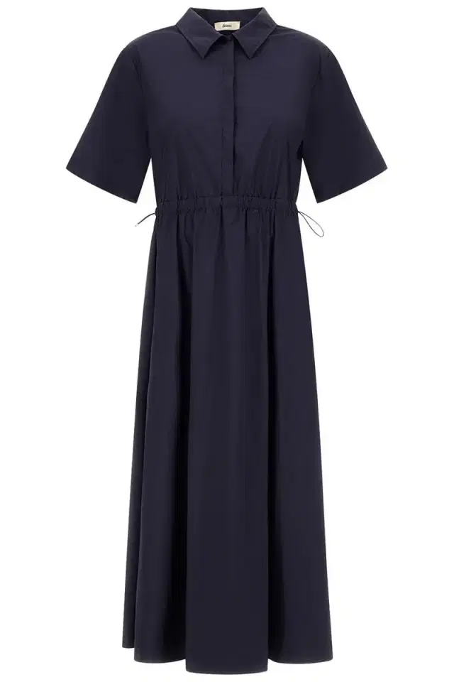 HERNO Short Sleeve Stretch Dress