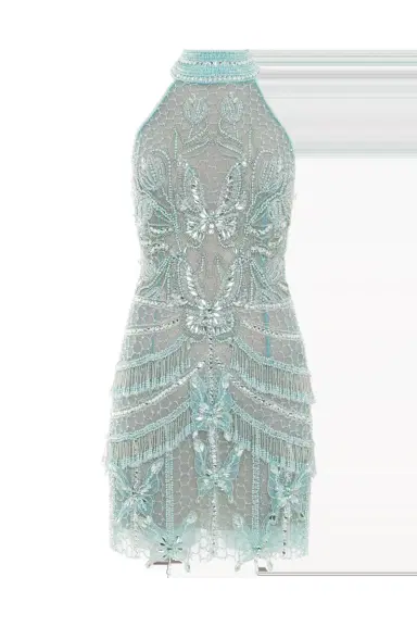 PatBo BUTTERFLY EMBROIDERY MINI DRESS | Thumbnail 4