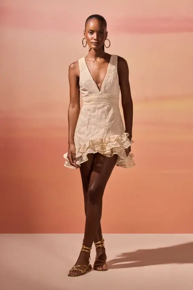 PatBo JOY LACE MINI DRESS