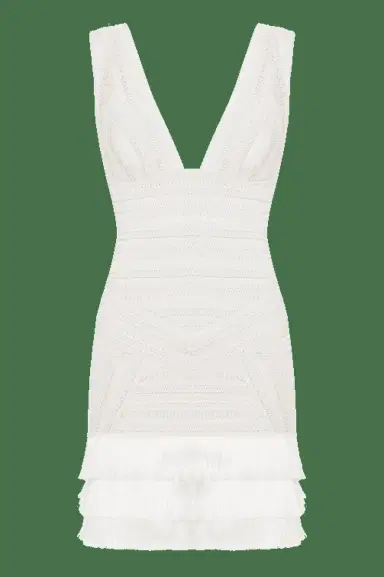PatBo RADIANT FRINGE MINI DRESS | Thumbnail 4