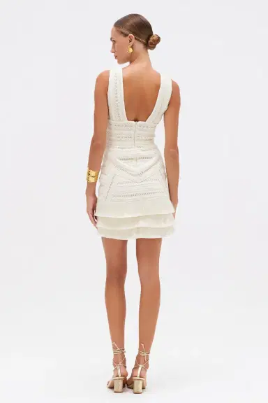 PatBo RADIANT FRINGE MINI DRESS | Thumbnail 8