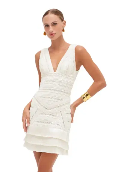 PatBo RADIANT FRINGE MINI DRESS | Thumbnail 1