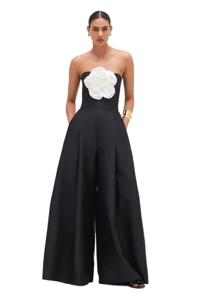 PatBo TAFFETA BLOOM JUMPSUIT