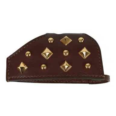 HERMÈS Hermes Rodeo Rock Bag Charm PM Terre Milo Lambskin Gold Hardware | Thumbnail 4 HERMÈS Hermes Rodeo Rock Bag Charm PM Terre Milo Lambskin Gold Hardware | Thumbnail 4