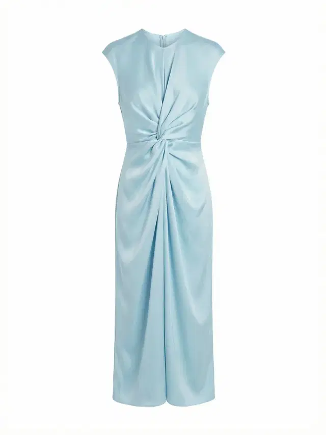 Twist Front Midi Dress
