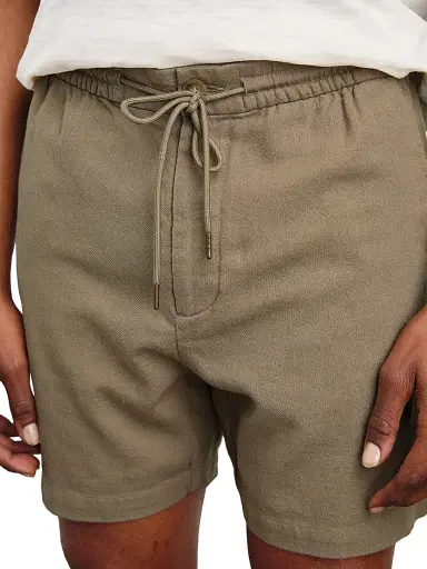 RAILS Men's Archer 6-Barley Cotton-Linen Drawstring Shorts | Thumbnail 5 RAILS Men's Archer 6-Barley Cotton-Linen Drawstring Shorts | Thumbnail 5