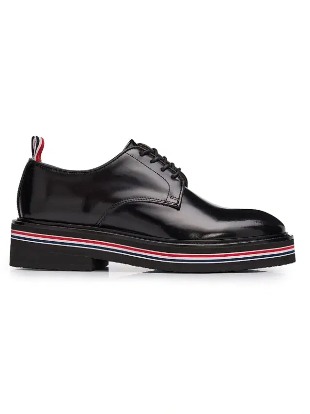 Thom Browne Women's Uniform Leather Derby Shoes - Black