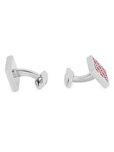 Tateossian Men's 3D Illusion Geometric Cufflinks | Thumbnail 2