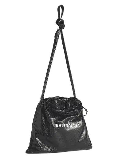 Balenciaga Men's Shopper Dust Medium Crossbody Bag | Thumbnail 4 Balenciaga Men's Shopper Dust Medium Crossbody Bag | Thumbnail 4