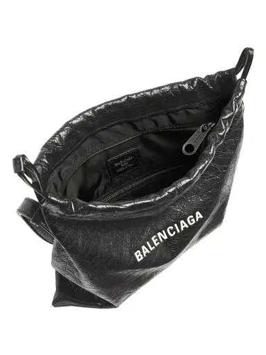 Balenciaga Men's Shopper Dust Medium Crossbody Bag | Thumbnail 6 Balenciaga Men's Shopper Dust Medium Crossbody Bag | Thumbnail 6
