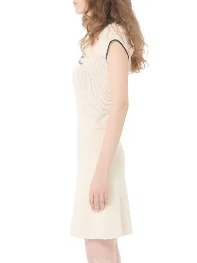 Valentino Garavani Women's Knitted Dress - Birch Provence Blue - Size Large | Thumbnail 3 Valentino Garavani Women's Knitted Dress - Birch Provence Blue - Size Large | Thumbnail 3