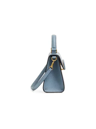 Valentino Garavani Women's Small Vsling Grainy Calfskin Handbag - Stone | Thumbnail 6 Valentino Garavani Women's Small Vsling Grainy Calfskin Handbag - Stone | Thumbnail 6