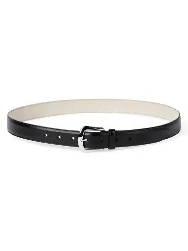 Brunello Cucinelli Men's Calfskin Belt - Black | Thumbnail 1 Brunello Cucinelli Men's Calfskin Belt - Black | Thumbnail 1